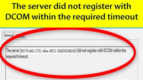 DCOM or Distributed Component Object Model is a proprietary Microsoft technology that allows Component Object Model (COM) software to communicate across a network. . The server did not register with dcom within the required timeout windows 10